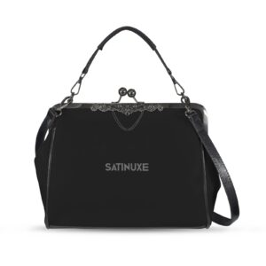 Sac Noir Elegance Heritage -Satinuxe