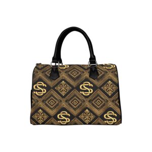 Sac Aura Signature-Noir Satinuxe