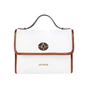 Sac à main blanc Lady Fatima – SATINUXE