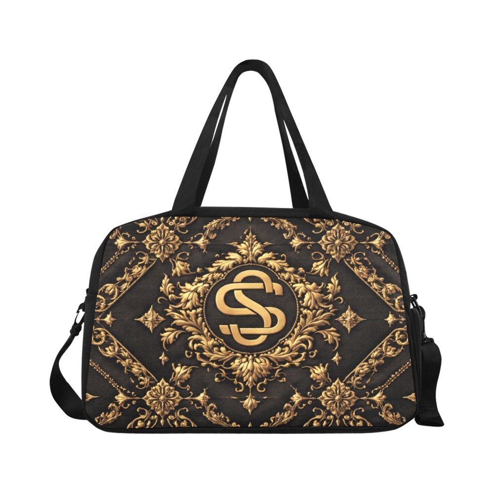 Sac de voyage fourre-tout et bandoulière Noir - SATINUXE