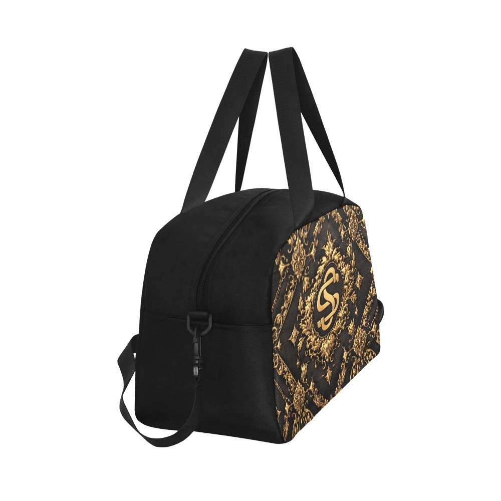 Sac de voyage fourre-tout et bandoulière Noir - SATINUXE – Image 5