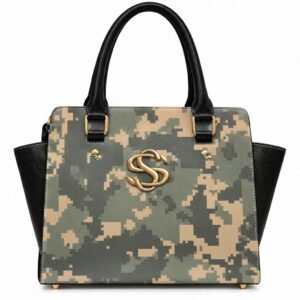 Sac Elite Camo Vert Chic - Satinuxe