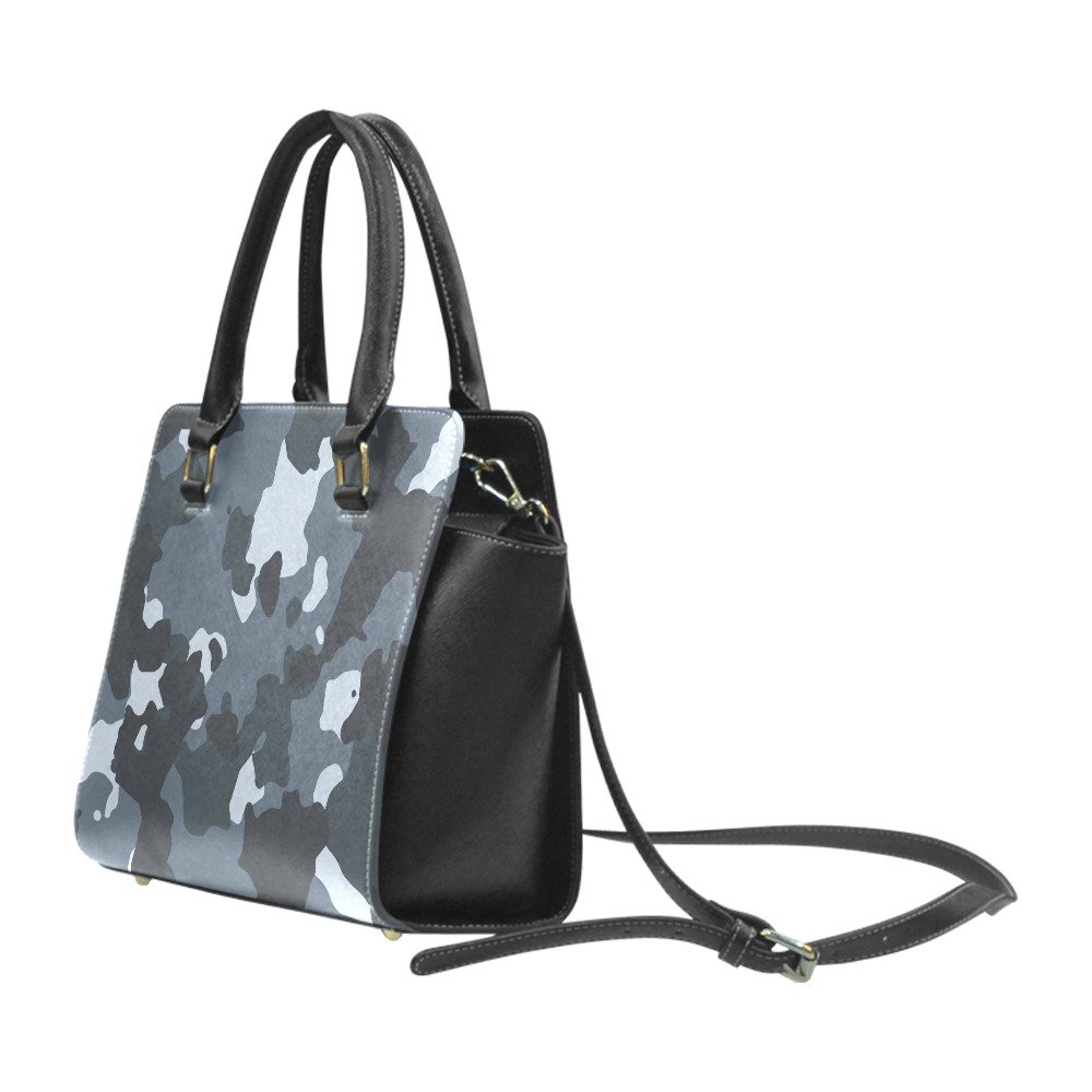 Sac Elite Camo bleu Chic - Satinuxe – Image 4